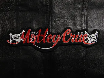 MOTLEY CRUE…  Embroidered Backpatch  (heavy metal)   U.S.A   236*