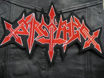 SARCOFAGO…  Embroidered Backpatch  (black thrash)  Brazil   295*