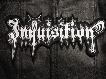 INQUISITION…  Embroidered Backpatch  (black metal)    Colombia   281*