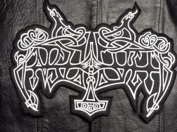 ENSLAVED…  Embroidered Backpatch  (folk black)   Norway   340*