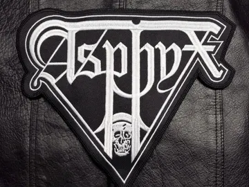 ASPHYX…  Embroidered Backpatch  (death thrash)   Netherland   002*