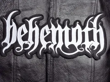 BEHEMOTH…  Embroidered Backpatch  (black metal)   Poland   399*