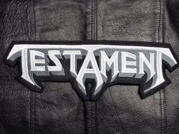 TESTAMENT…  Embroidered Backpatch  (thrash metal)   U.S.A   155*