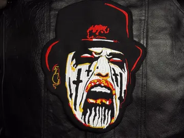 KING DIAMOND…  Embroidered Backpatch  (heavy metal)    Denmark   027*
