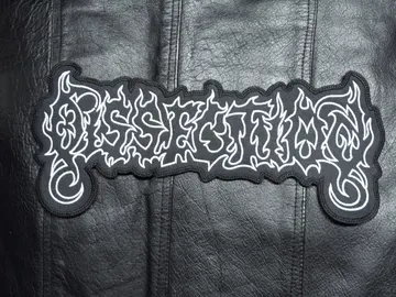 DISSECTION…  Embroidered Backpatch (melodic black)   Sweden   435*