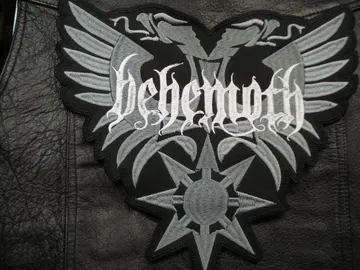 BEHEMOTH…  Embroidered Backpatch  (black metal)   Poland   342**