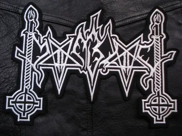 MOONBLOOD…  Embroidered Backpatch  (black metal)  Germany   170*