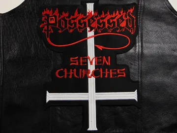 POSSESSED…  Embroidered Backpatch  (black thrash)    U.S.A   315*