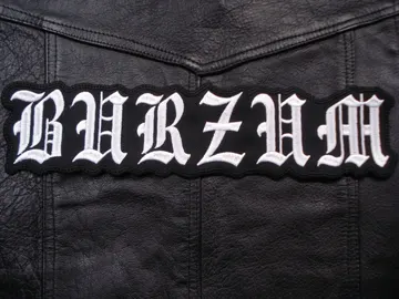 BURZUM…   Embroidered Backpatch   (black metal)   Norway   271*