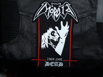 MORBID…  Embroidered Backpatch  (black metal)   Sweden   309*