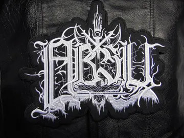 ABSU…  Embroidered Backpatch (black metal)    U.S.A   142*