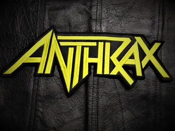 ANTHRAX…  Embroidered Backpatch (thrash metal)    U.S.A   032*