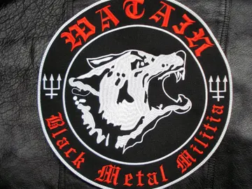 WATAIN…  Embroidered Backpatch  (black metal)   Sweden   302*