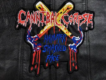CANNIBAL CORPSE…   Embroidered Backpatch   (death metal)    U.S.A   078*