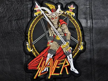 SLAYER…  Embroidered Backpatch  (thrash metal)    U.S.A   168*