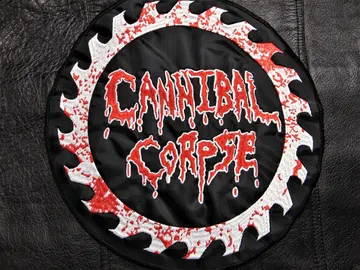 CANNIBAL CORPSE…  Embroidered Backpatch (death metal)   U.S.A   058*