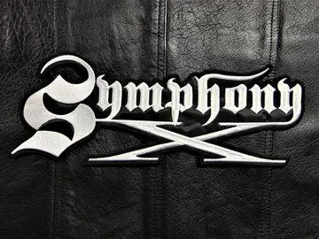 SYMPHONY X…  Embroidered Backpatch  (progressive power)  U.S.A   198*