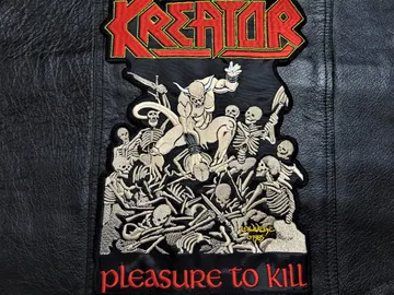 KREATOR…   Embroidered Backpatch  (thrash metal)   Germany   440*
