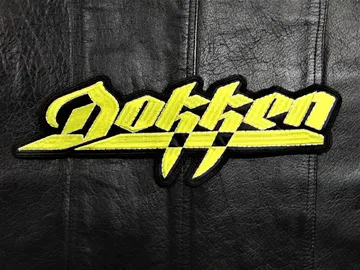 DOKKEN…   Embroidered Backpatch  (glam rock)    U.S.A   568*
