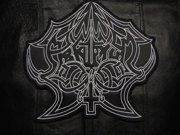 ABRUPTUM…  Embroidered Backpatch (black metal)    Sweden   401*