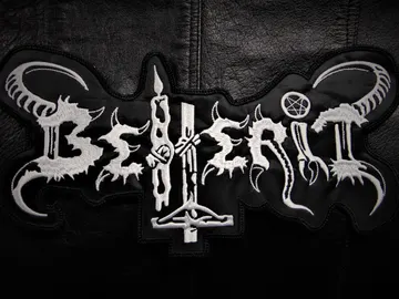 BEHERIT…    Embroidered Backpatch   (black metal)    Finland   075*