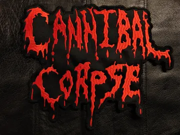 CANNIBAL CORPSE…  Embroidered Backpatch   (death metal)    U.S.A   204*