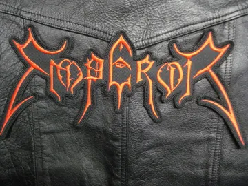 EMPEROR…  Embroidered Backpatch  (black metal)   Norway   195*