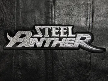 STEEL PANTHER   Embroidered Backpatch  (glam rock)    U.S.A   463*