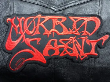 MORBID SAINT…  Embroidered Backpatch  (death thrash)   U.S.A   072*