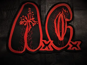 A.C…  Embroidered Backpatch  (grind core)    U.S.A   269*