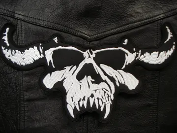 DANZIG…  Embroidered Backpatch  (goth metal)   U.S.A   178*