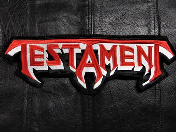 TESTAMENT…  Embroidered Backpatch  (thrash metal)   U.S.A   122*