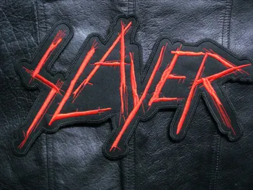 SLAYER…  Embroidered Backpatch  (thrash metal)   U.S.A   174*