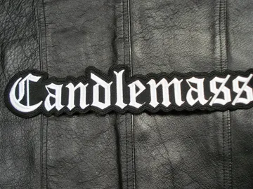 CANDLEMASS…   Embroidered Backpatch  (doom metal)   Swedwen   212*
