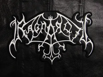 RAGNAROK…  Embroidered Backpatch  (black metal)    Norway   404*