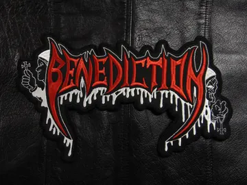 BENEDICTION…   Embroidered Backpatch   (death metal)    U.K   385*