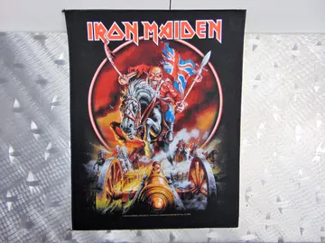 IRON MAIDEN…  Official Screen/Print Backpatch  (nwobhm)   U.K   RACK043