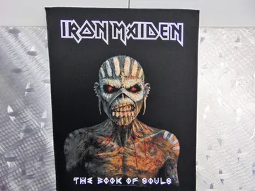 IRON MAIDEN… The Book Of Souls   Official Screen/Print Backpatch  (nwobhm)   U.K   RACK093