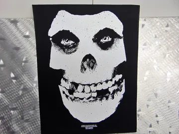 MISFITS…  The Misfits    Official Screen/Print Backpatch  (thrash punk)  U.S.A   (524)