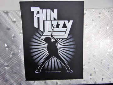 THIN LIZZY   Thin Lizzy    Official Screen/Print Backpatch  (hard rock)   Ireland   (RACK088)