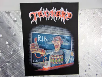 TANKARD  R.I.B   Official Screen/Print Backpatch  (thrash metal)   Germany   (RACK098)