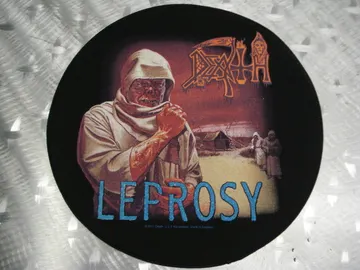 DEATH  Leprosy   Official Screen/Print   (thrash metal)   U.S.A   RACK052