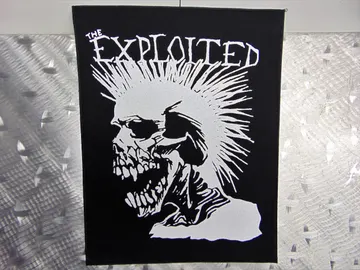 THE EXPLOITED The Exploited    Official Screen/Print Backpatch   (punk rock)   U.K   (RACK042)