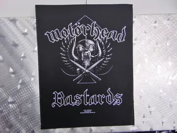 MOTORHEAD  Bastard   Official Screen/Print Backpatch   (nwobhm)   U.K   RACK068