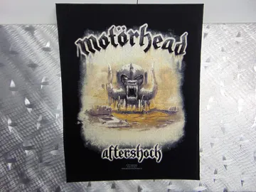 MOTORHEAD  Aftershock  Official Screen/Print Backpatch  (nwobhm)   U.K   RACK112)