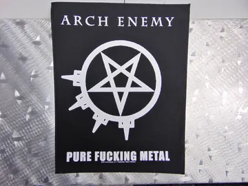 ARCH ENEMY…  Pure Fucking Metal Official Screen Print  (melodic death)   Sweden   RACK061
