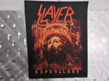 SLAYER  Repentless   Official Screen/Print Backpatch   (thrash metal)   U.S.A    RACK124