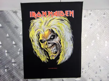 IRON MAIDEN… Iron Maiden Official Screen/Print Backpatch  (nwobhm)   U.K   RACK050