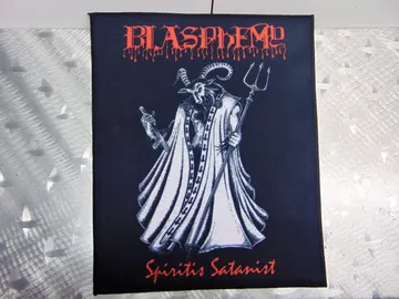 BLASPHEMY  Textile Backpatch  (war metal)     Canada   99930