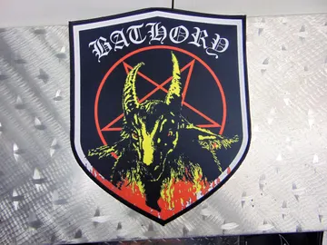 BATHORY  Textile Backpatch  (epic black)    Sweden   99923